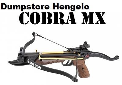 Kruisboogpistool 80 lbs Cobra Deluxe met snelspanner, wood. 50,35 euro