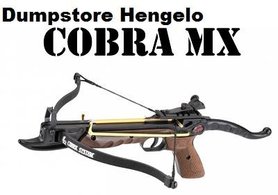 Kruisboogpistool 80 lbs Cobra Deluxe met snelspanner, wood. 47,65 euro